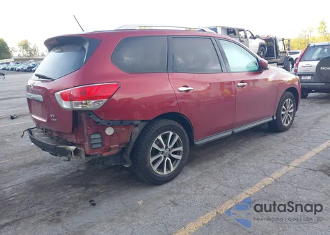 2016 Nissan Pathfinder Platinum/S/Sl/Sv z USA, uszkodzony, nr VIN 5N1AR2MM0GC621147